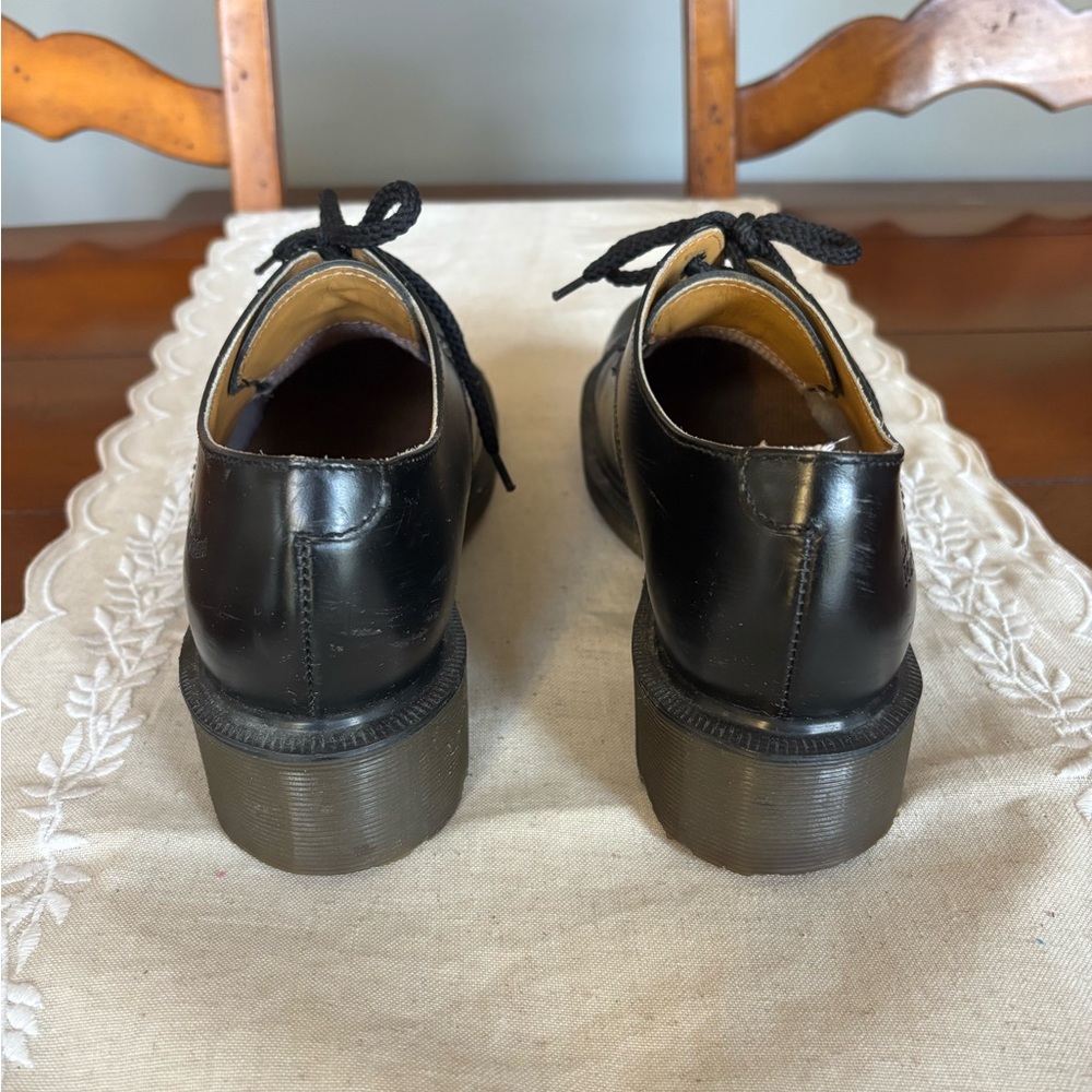 Dr. Martens Black Leather Oxfords - Picture 7 of 8